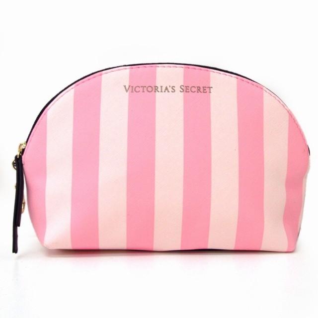送料無料 ヴィクトリアシークレット ポーチ 化粧ポーチ Victoria S Secret ビクトリア コスメポーチ ピンク ホワイト ストライプ柄 Ay2327 Emily 通販 Yahoo ショッピング