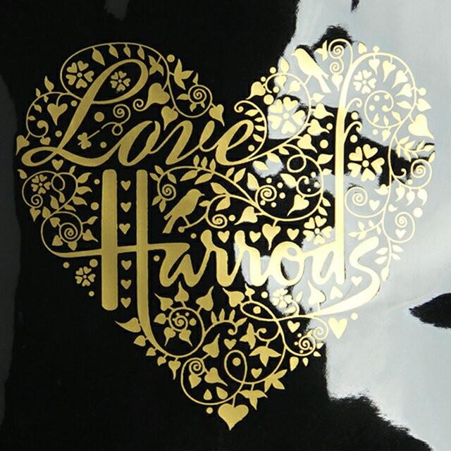秋*庭様 ついにラス1!別格の光沢素材【ハロッズ】ウエスティ・スモールのバッグ Harrods（ハロッズ） トートバッグ バック Sサイズ ショッピング