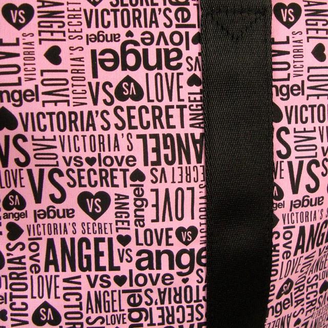 送料無料 Victoria S Secret ヴィクトリアシークレット トートバッグ トート ショルダー バッグ 綿素材 総ロゴ ピンク Eq3114 Emily 通販 Yahoo ショッピング