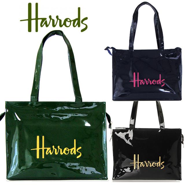Harrods（ハロッズ） トートバッグ バック Lサイズ 大判 ショッピング