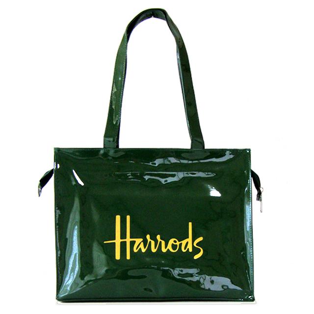 【送料無料】HARRODS ハロッズ 正規品 トートバッグ バック Lサイズ 大判 ショッピングバッグ｜climb-f｜04