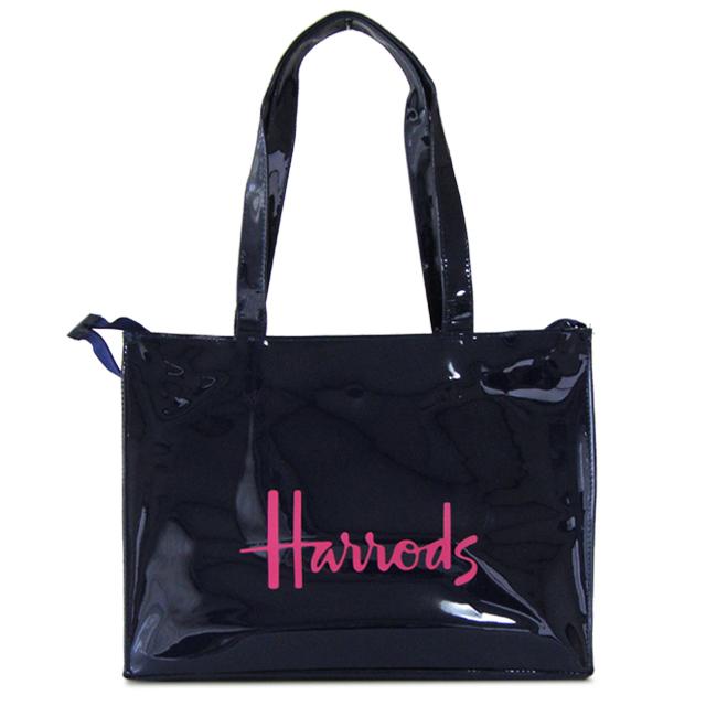 【送料無料】HARRODS ハロッズ 正規品 トートバッグ バック Lサイズ 大判 ショッピングバッグ｜climb-f｜06