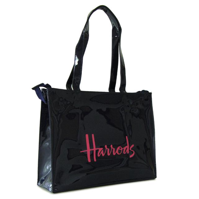Harrods（ハロッズ） トートバッグ バック Lサイズ 大判 ショッピング