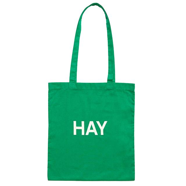送料無料】HAY GREEN ToteBag ヘイ トートバッグ グリーン キャンバス