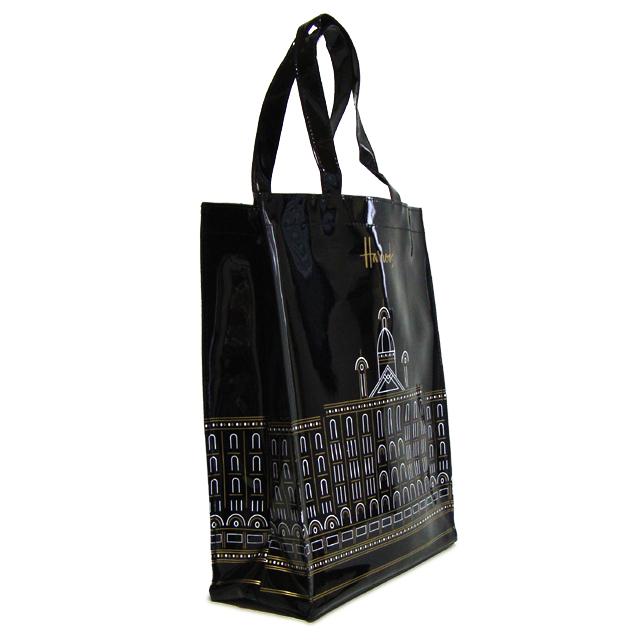 Harrods - ハロッズ Harrods ブルゾン HARRODS(ハロッズ) トートバッグ - レッド×ブルー×マルチ クマ柄