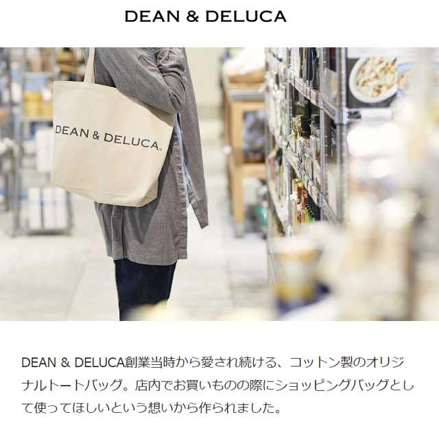 DEAN & DELUCA トートバッグ チャコールグレー 【L】｜climb-f｜04