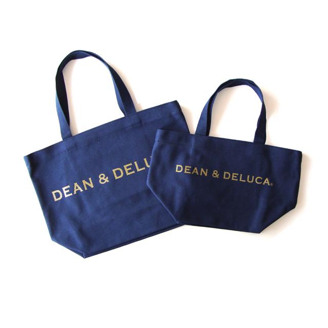 DEAN & DELUCA トートバッグ ネイビー 【L】｜climb-f｜03