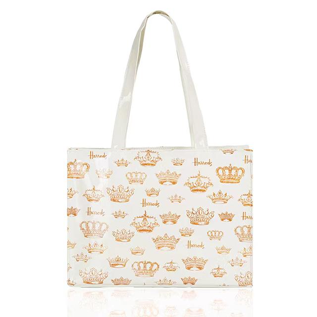 Harrods（ハロッズ） トートバッグ バック Lサイズ 大判 ショッピング