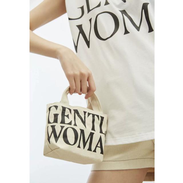 【日本未入荷】GENTLE WOMAN (ジェントルウーマン) マイクロキャンバストートバッグ｜climb-f｜06