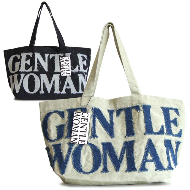 日本未入荷】GENTLE WOMAN (ジェントルウーマン)デニムトートバッグ