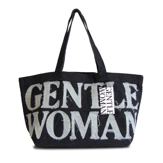 【日本未入荷】GENTLE WOMAN (ジェントルウーマン)デニムトートバッグ 3color｜climb-f｜11