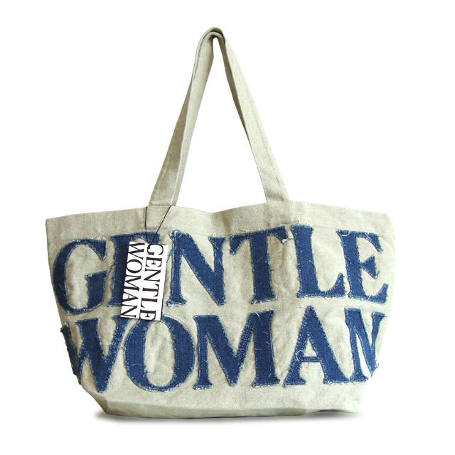 【日本未入荷】GENTLE WOMAN (ジェントルウーマン)デニムトートバッグ 3color｜climb-f｜10