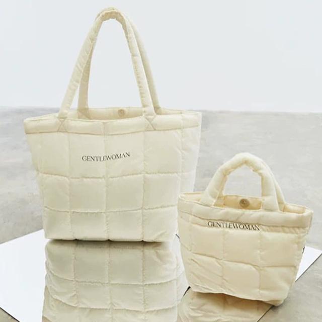 日本未入荷】GENTLE WOMAN (ジェントルウーマン) キルトトートバッグ 