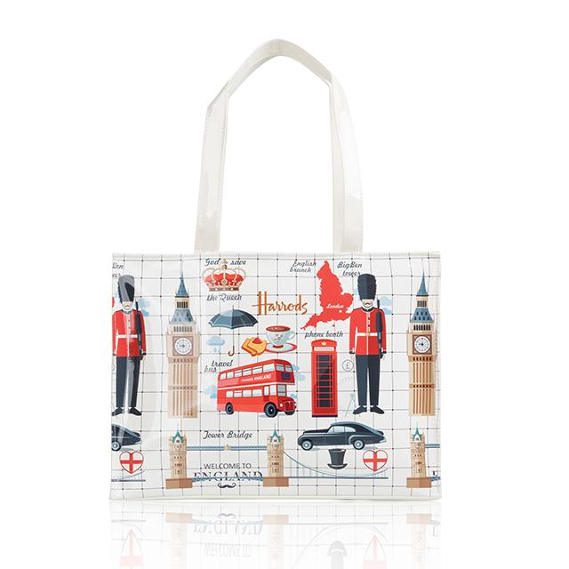 Harrods ハロッズ　トート　大 Harrods HARRODS ハロッズ 正規品 トートバッグ バック Lサイズ