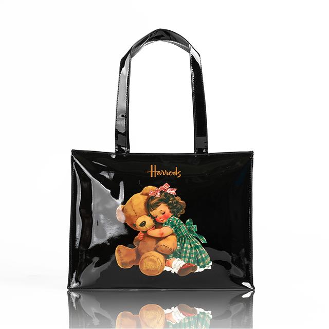 Harrods（ハロッズ） トートバッグ バック Lサイズ 大判 ショッピング