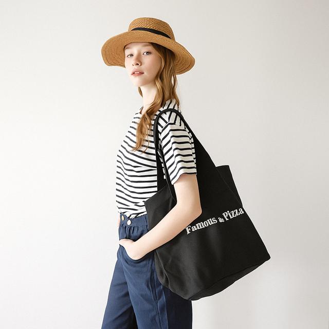 イングリッシュファームハウス 2000ピース 新品 未使用 未開封 H&M 日本未入荷 【送料無料】Famous for pizza bag トートバッグ