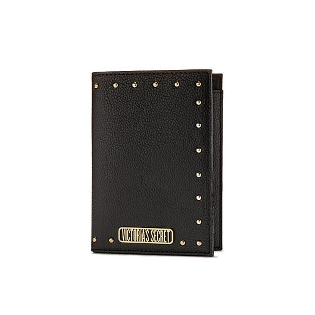 【送料無料】VICTORIA'S SECRET Studded Passport Case ヴィクトリアシークレット パスポートケース ラインストーン レッド ブラック ネコポス 代引き不可｜climb-f｜03