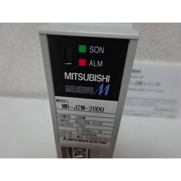 新品　★送料無料★　MITSUBISHI　MR-J2M-20DU　サーボアンプ　三菱
