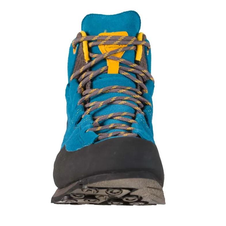 【 即納 】 スポルティバ ボルダーX ミッド GTX ( Blue / Yellow ) | La Sportiva Boulder X Mid  GTX