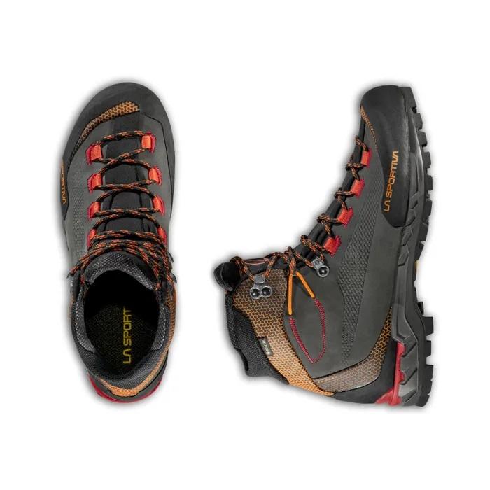 【並行輸入品】【 在庫処分 】【 即納 】 スポルティバ トランゴ テック レザー GTX ( Carbon / Hawaiian Sun )日本未入荷カラーの画像