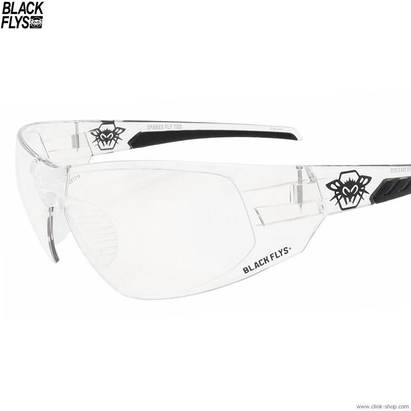 ブラックフライズ BLACK FLYS SPAEXX FLY TOO (SAFETY GLASSES) [CLEAR] メンズ アクセサリー