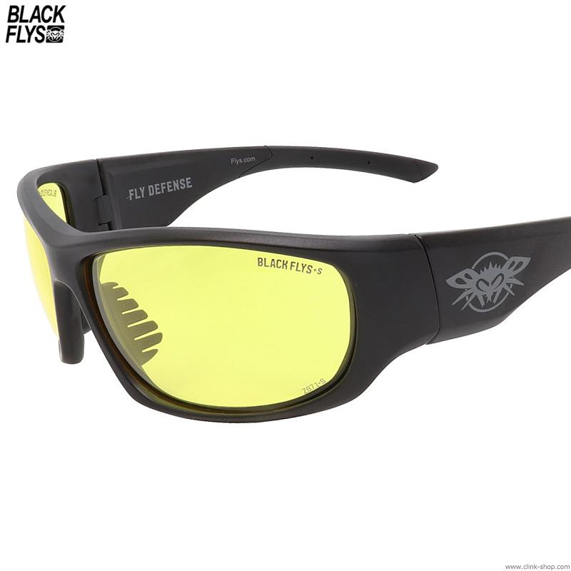 BLACK FLYS ブラックフライズ FLY DEFENCE [BLACK/YELLOW] メンズ 