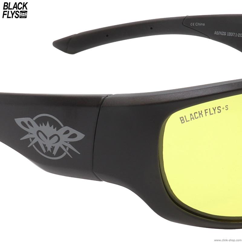 BLACK FLYS ブラックフライズ FLY DEFENCE [BLACK/YELLOW] メンズ 