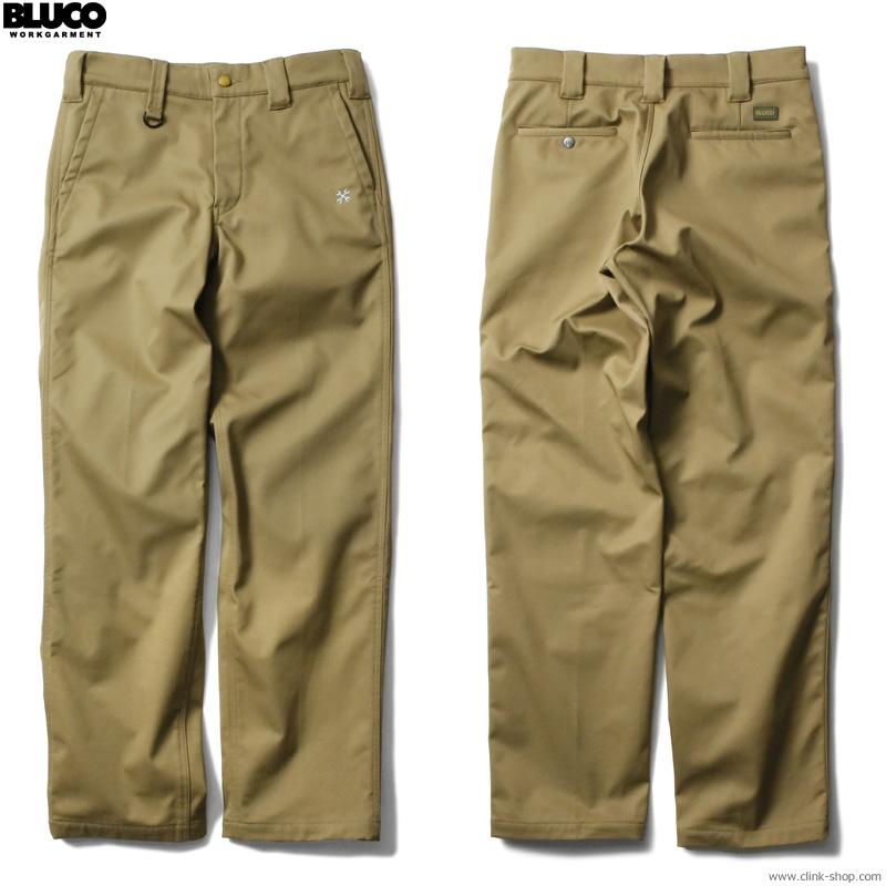 ブルコ BLUCO WARM WORK PANTS [OL004W022] メンズ ボトムス ワークパンツ チノ ストレッチT/C