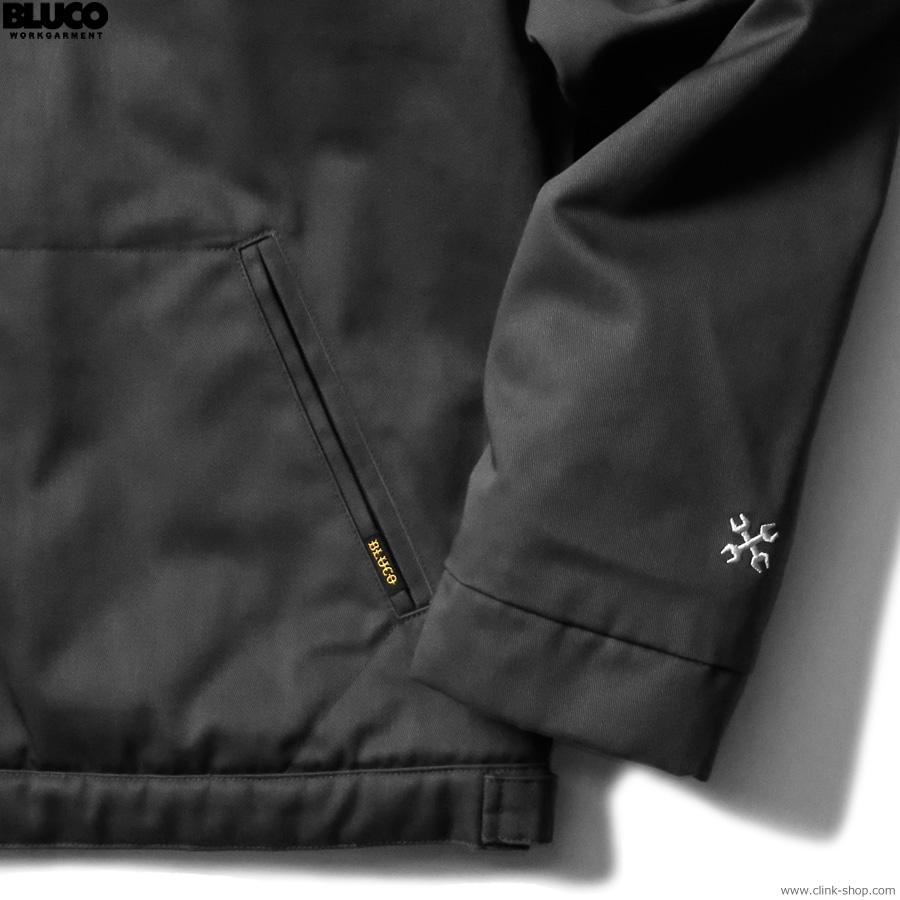 【10月限定出品】 ブルコ 0312 WORK JACKET /BLK BLUCO ブルコ WORK JACKET (BLACK) [0312] ワークジャケット T/C
