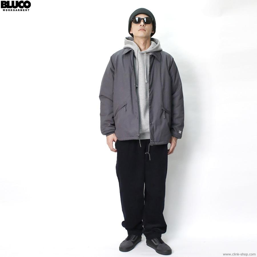 BLUCO ブルコ QUILTING COACH JACKET (CHARCOAL) [1351] コーチ