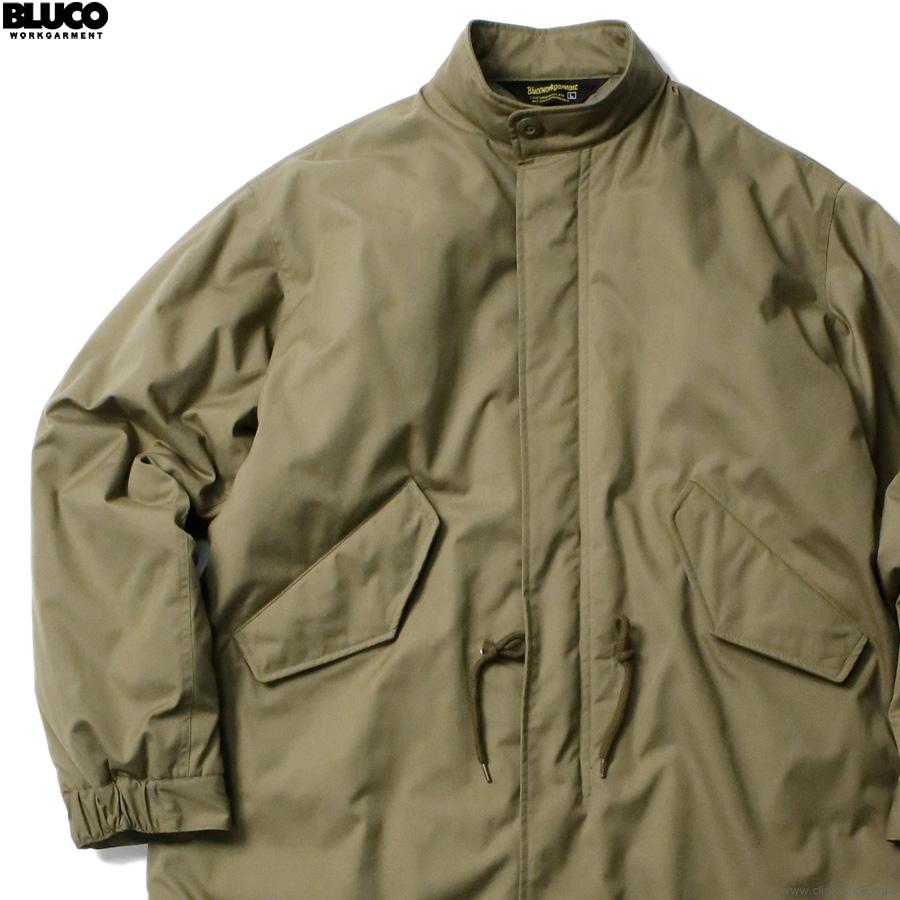 BLUCO（ブルコ） BLUCO MOD'S COAT (OLIVE) [1375] モッズコート 高