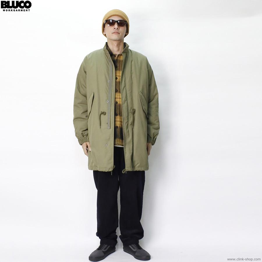 ジャケット・アウター BLUCO MOD'S COAT (OLIVE) [1375] BLUCO（ブルコ） BLUCO MOD'S COAT (OLIVE) [1375] モッズコート 高