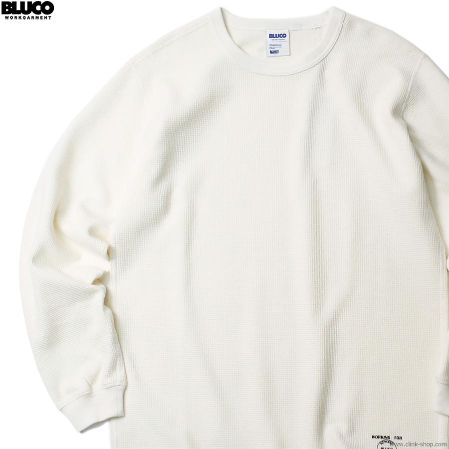 BLUCO ブルコ THERMAL SHIRTS (OFF WHITE) [145-12-014