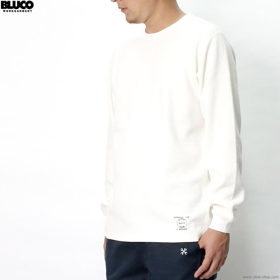 BLUCO リンガーネック ワッフル生地 長袖 Tシャツ サーマル ロンT L BLUCO リンガーネック ワッフル生地 長袖 Tシャツ サーマル ロン