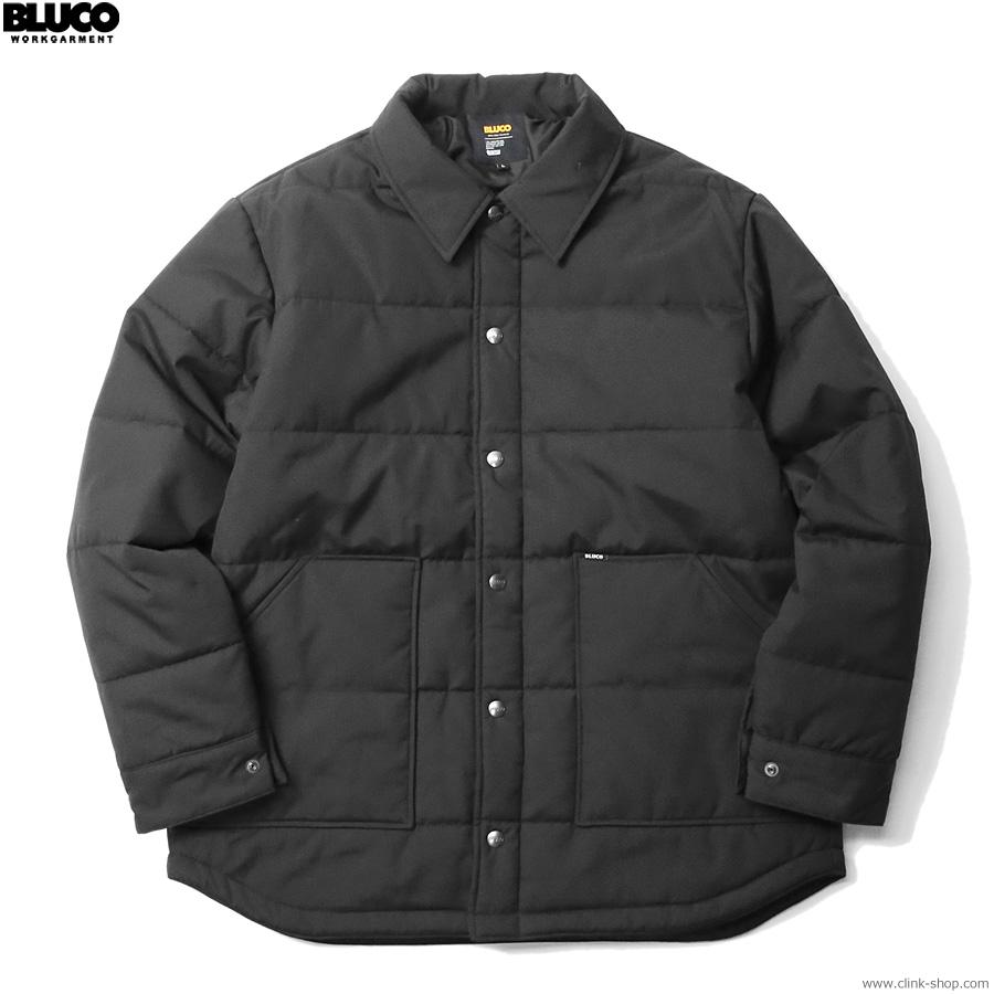 BLUCO（ブルコ） BLUCO WORKERS QUILTING JACKET (BLACK) [147-31-023