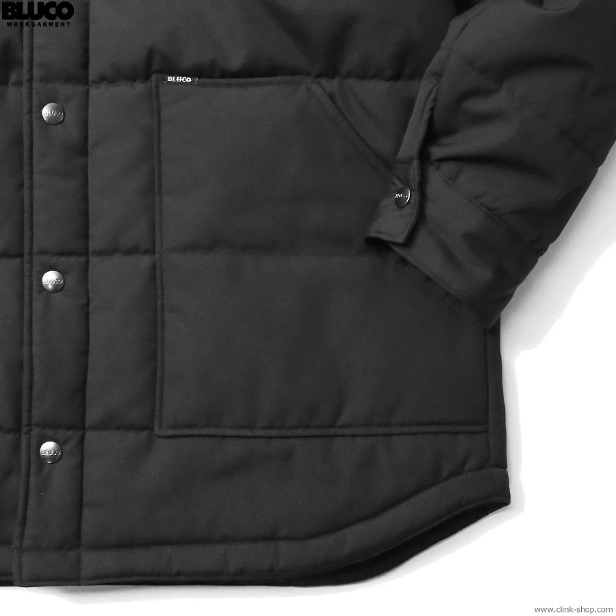 BLUCO（ブルコ） BLUCO WORKERS QUILTING JACKET (BLACK) [147-31-023
