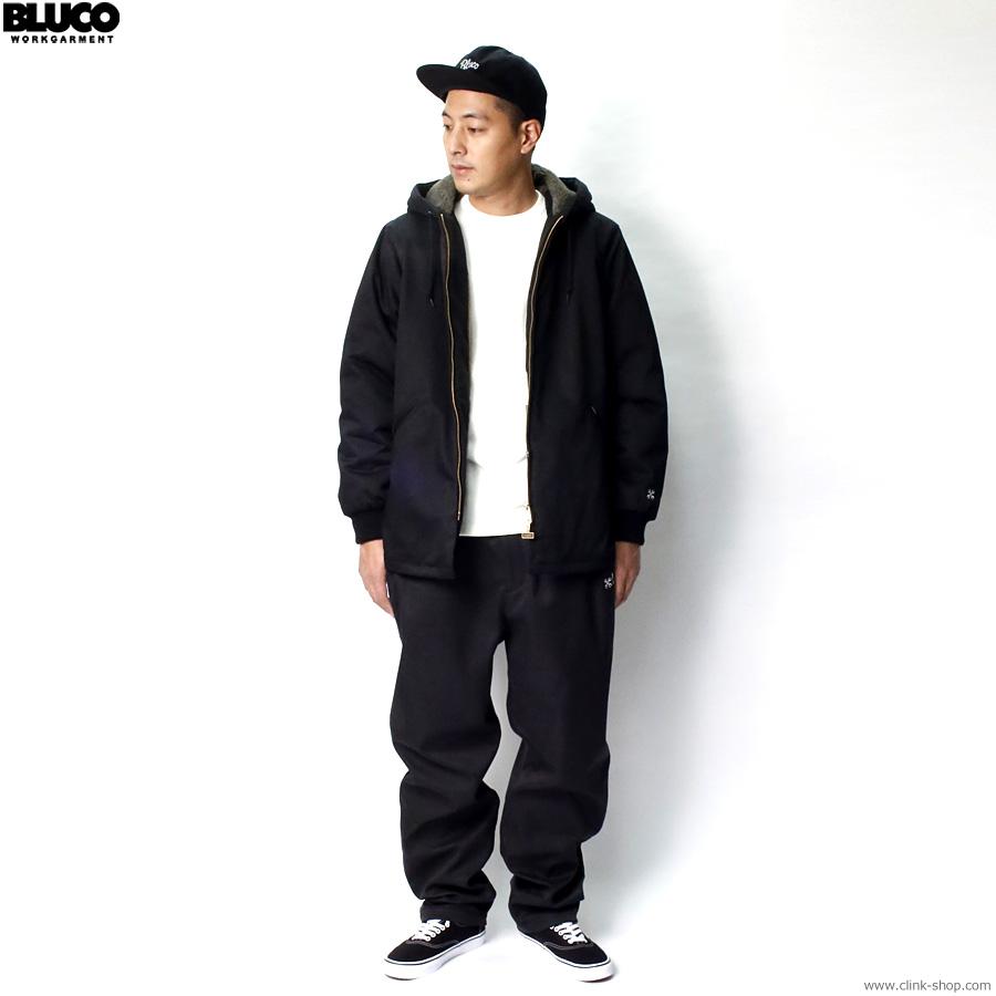 BLUCO ブルコ WINTER HOODED WORK COAT (BLACK) [147-31-052 BLUCO ブルコ WINTER HOODED WORK COAT (BLACK) [147-31-052