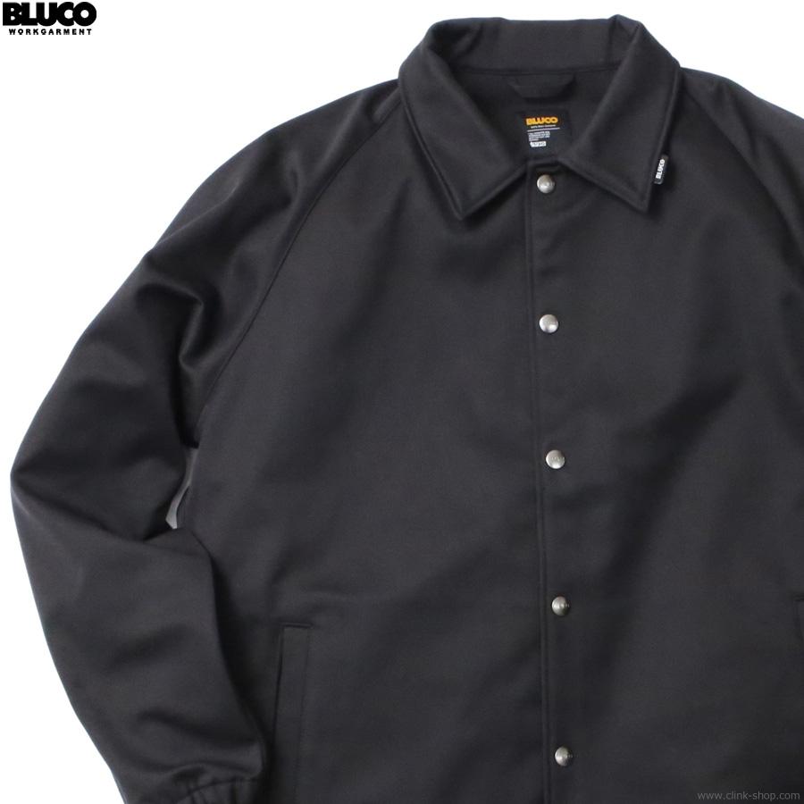 2025年秋冬新作 BLUCO ブルコ BLUCO STRETCH WARM COACH JACKET (BLACK) [157-31-042]  ア | BLUCO