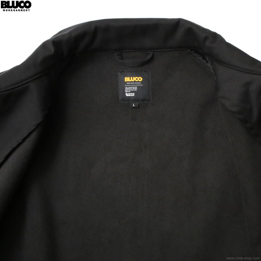 2025年秋冬新作 BLUCO ブルコ BLUCO STRETCH WARM COACH JACKET (BLACK) [157-31-042]  ア | BLUCO | 06