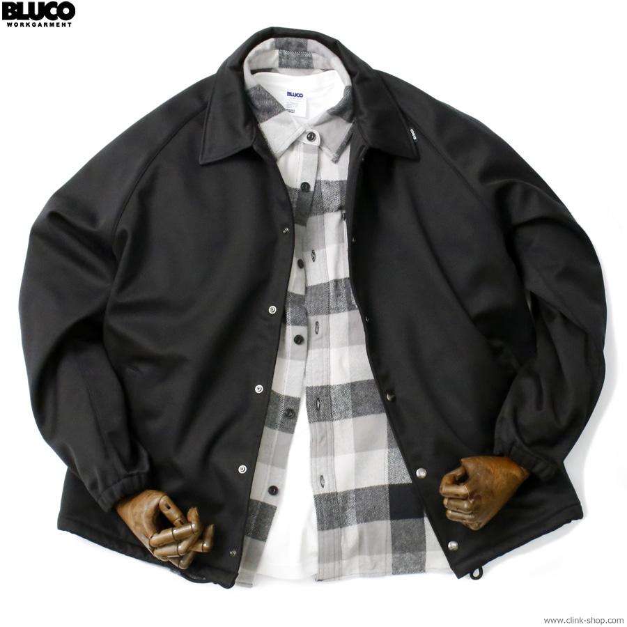 2025年秋冬新作 BLUCO ブルコ BLUCO STRETCH WARM COACH JACKET (BLACK) [157-31-042]  ア | BLUCO | 07
