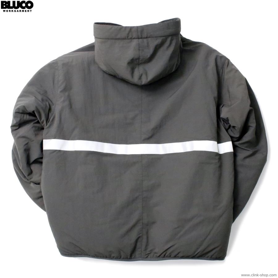 BLUCO（ブルコ） 2025年秋冬新作 BLUCO HOODED REFLECTOR JACKET (GRAY