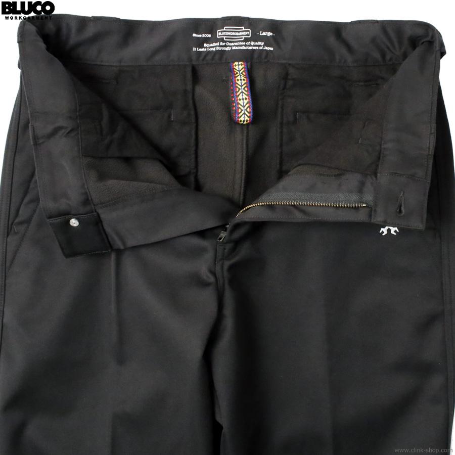 2025年秋冬新作 BLUCO ブルコ BLUCO STRETCH WARM WORK PANTS (BLACK) [157-41-048] ボトムス | BLUCO | 04