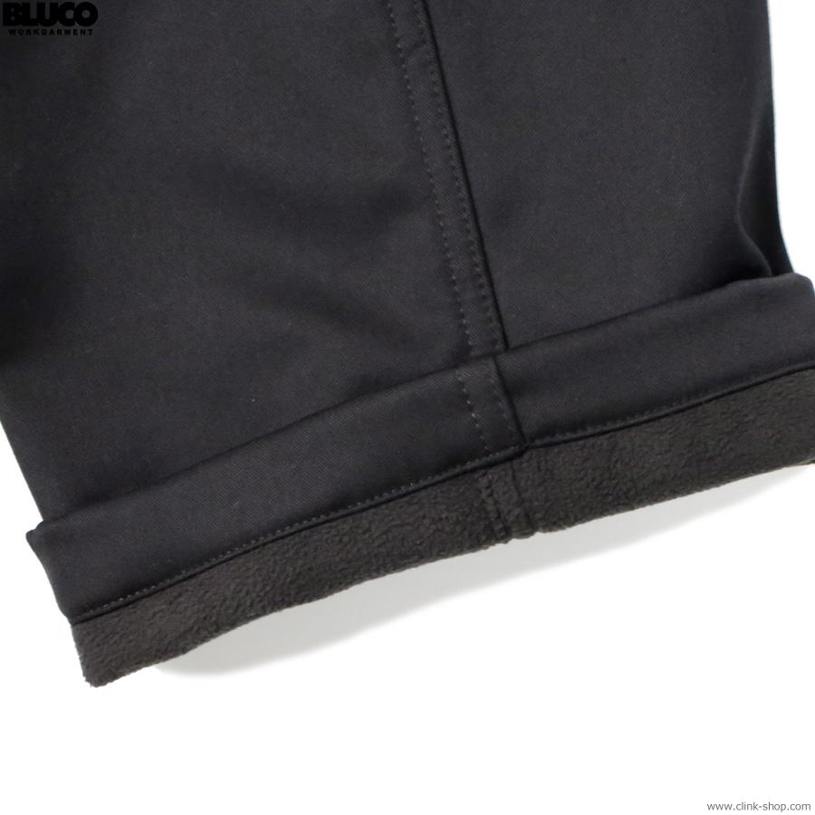 2025年秋冬新作 BLUCO ブルコ BLUCO STRETCH WARM WORK PANTS (BLACK) [157-41-048] ボトムス | BLUCO | 05