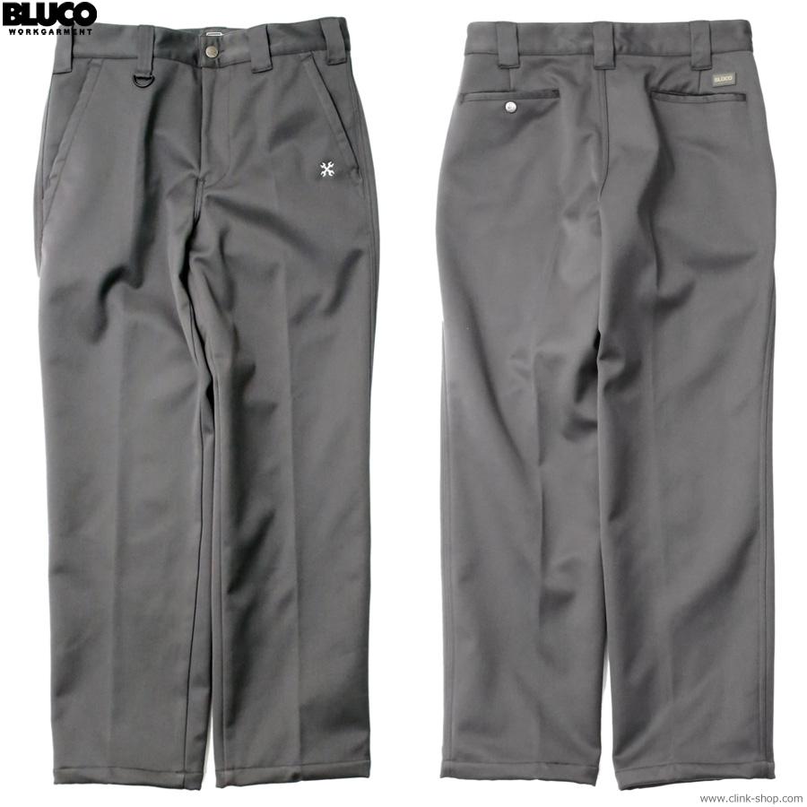 2025年秋冬新作 BLUCO ブルコ BLUCO STRETCH WARM WORK PANTS (GRAY) [157-41-048] ボトムス | BLUCO | 01