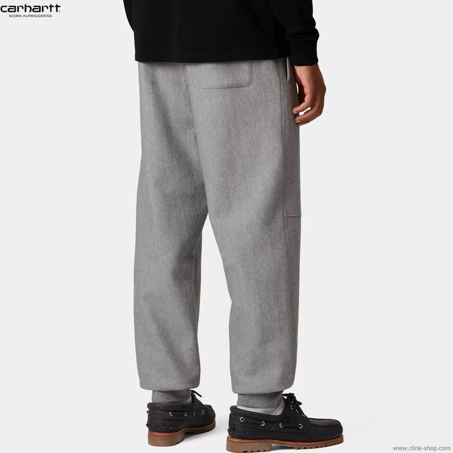 CARHARTT WIP カーハート  CARHARTT WIP AMERICAN SCRIPT JOGGING PANT (GREY HEATHER | Carhartt WIP | 04