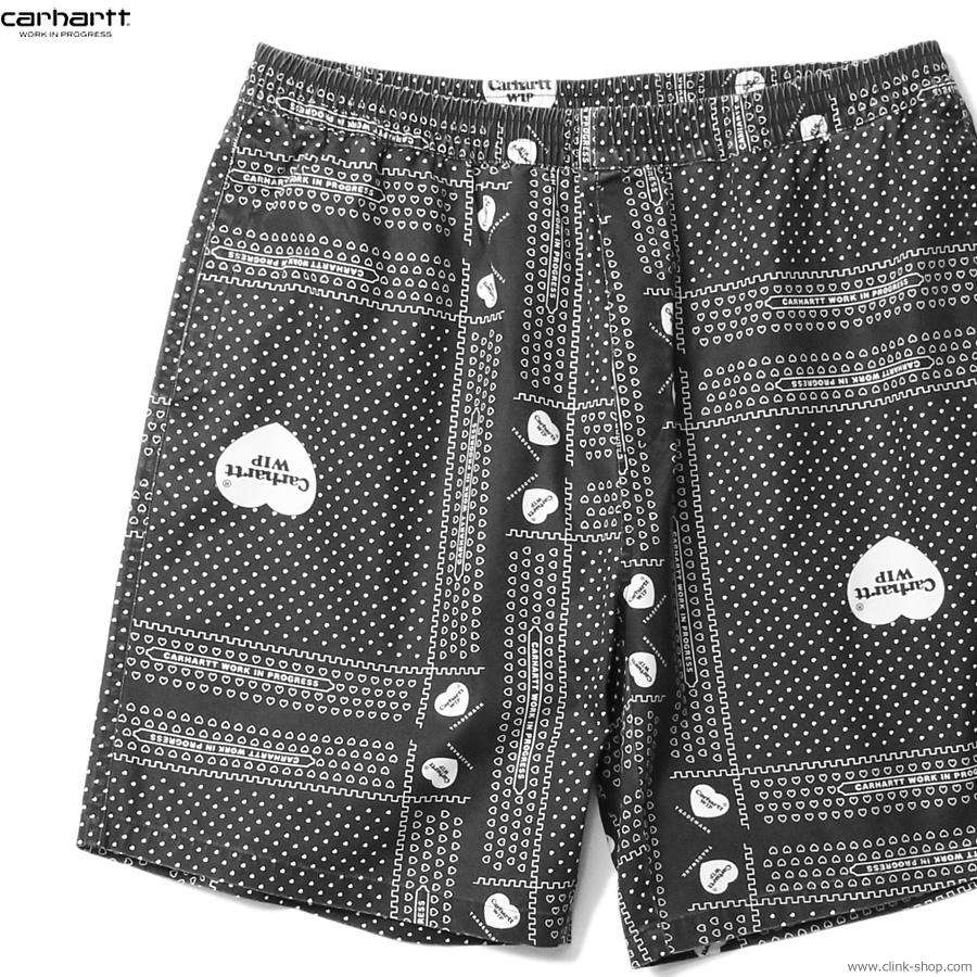 SALE 20％OFF！カーハート CARHARTT WIP HEART BANDANA SHORT (BLACK) メンズ ボトムス  パンツ シ | Carhartt WIP