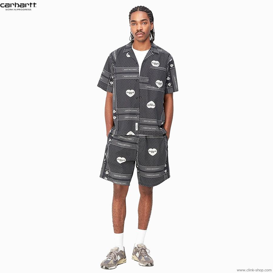 SALE 20％OFF！カーハート CARHARTT WIP HEART BANDANA SHORT (BLACK) メンズ ボトムス  パンツ シ | Carhartt WIP | 04
