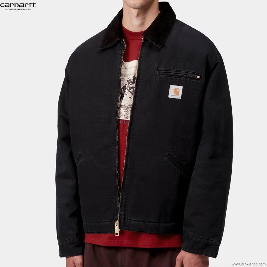 CARHARTT WIP OG DETROIT JACKET - Black / (stone ca : CLINK - 通販