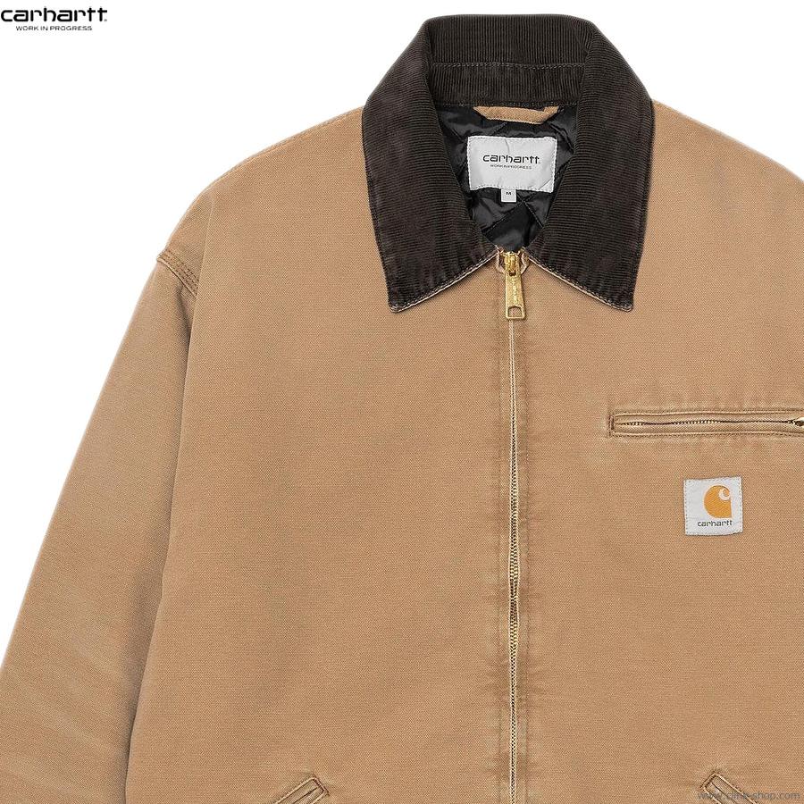 CARHARTT WIP OG DETROIT JACKET - Hamilton Brown / Tobacc : CLINK