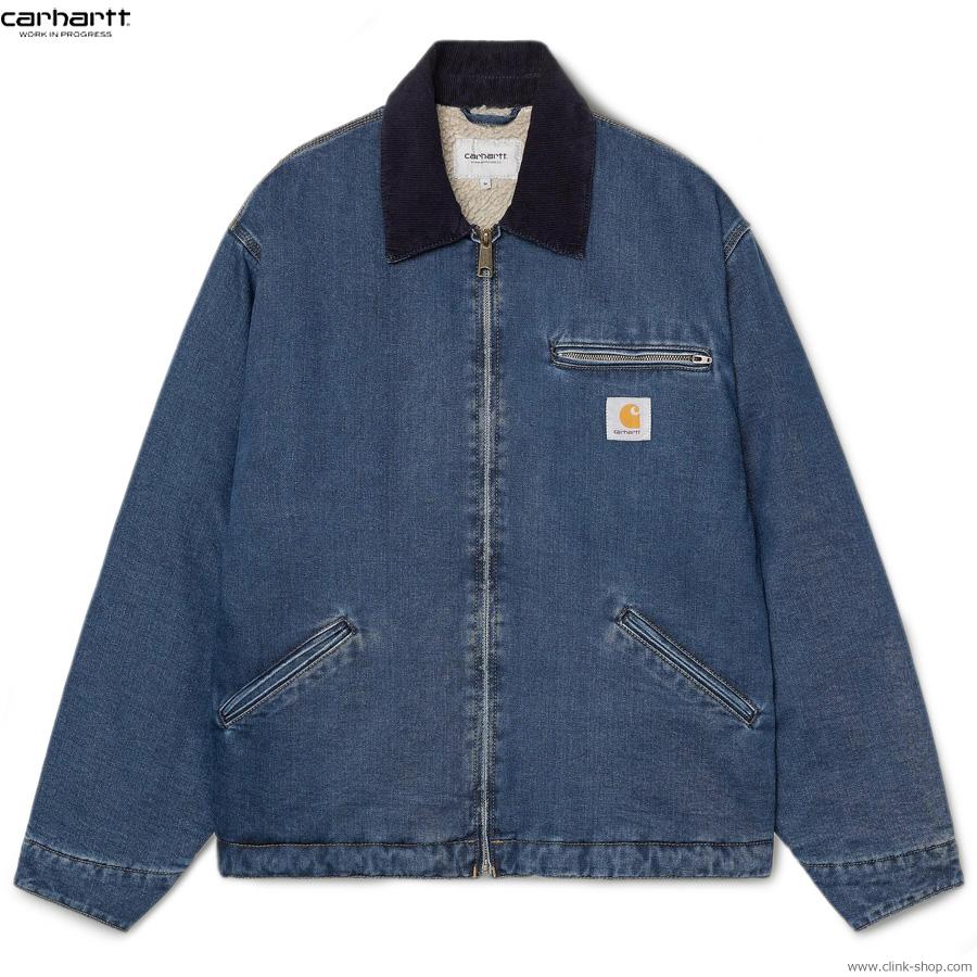 CARHARTT WIP OG DETROIT JACKET - Blue / Dark Navy (stone : CLINK